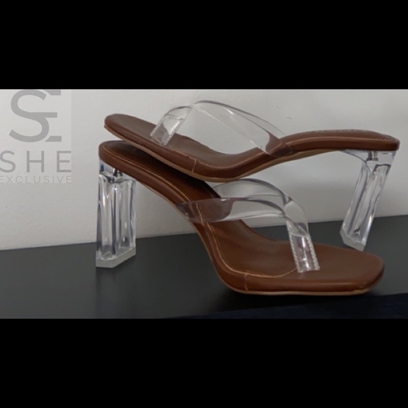 Chocolate Drop Heels - Picture 2 of 2